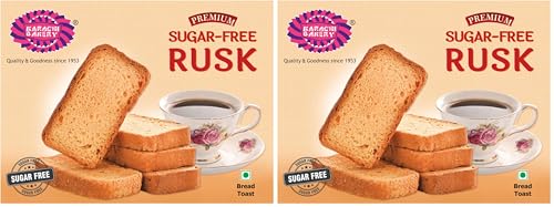 Image of Karachibakery Sugarfree Rusk 250gram (Pack of 2)