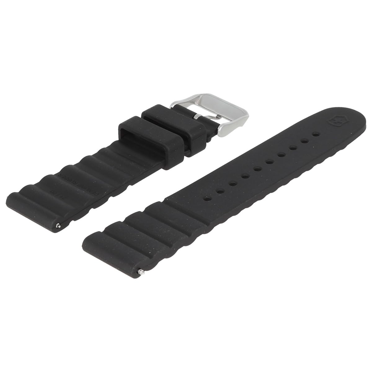 Victorinox Uhrenarmband 21mm Kunststoff Schwarz - 005104