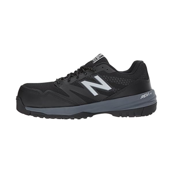 New Balance Men's Composite Toe 589 V1 Industrial Shoe, Black/Grey, 14 X-Wide - Image 9