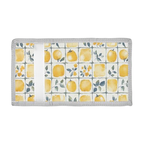 ALAZA Kids Wallets for Boys Girls Toddler Trifold Wallet Children Small Lemons Watercolor with Zipper Coin Pocket2