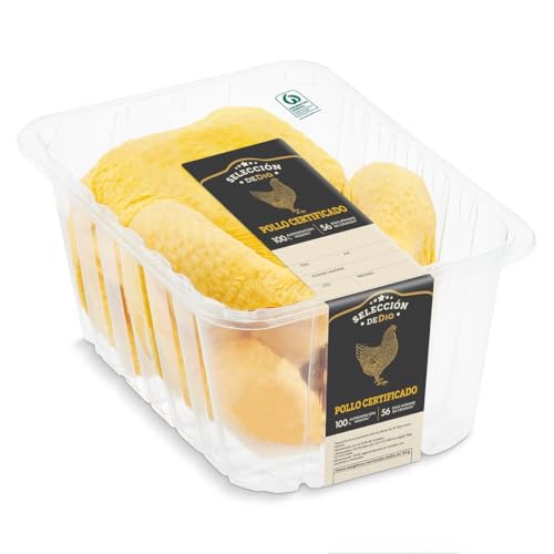 Pollo entero certificado Selección de Dia bandeja 2 Kg aprox.