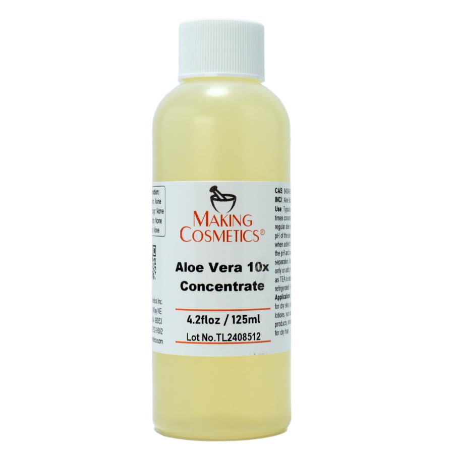 MakingCosmetics - Aloe Vera 10x Concentrate - 4.2floz / 125ml - Cosmetic Ingredient