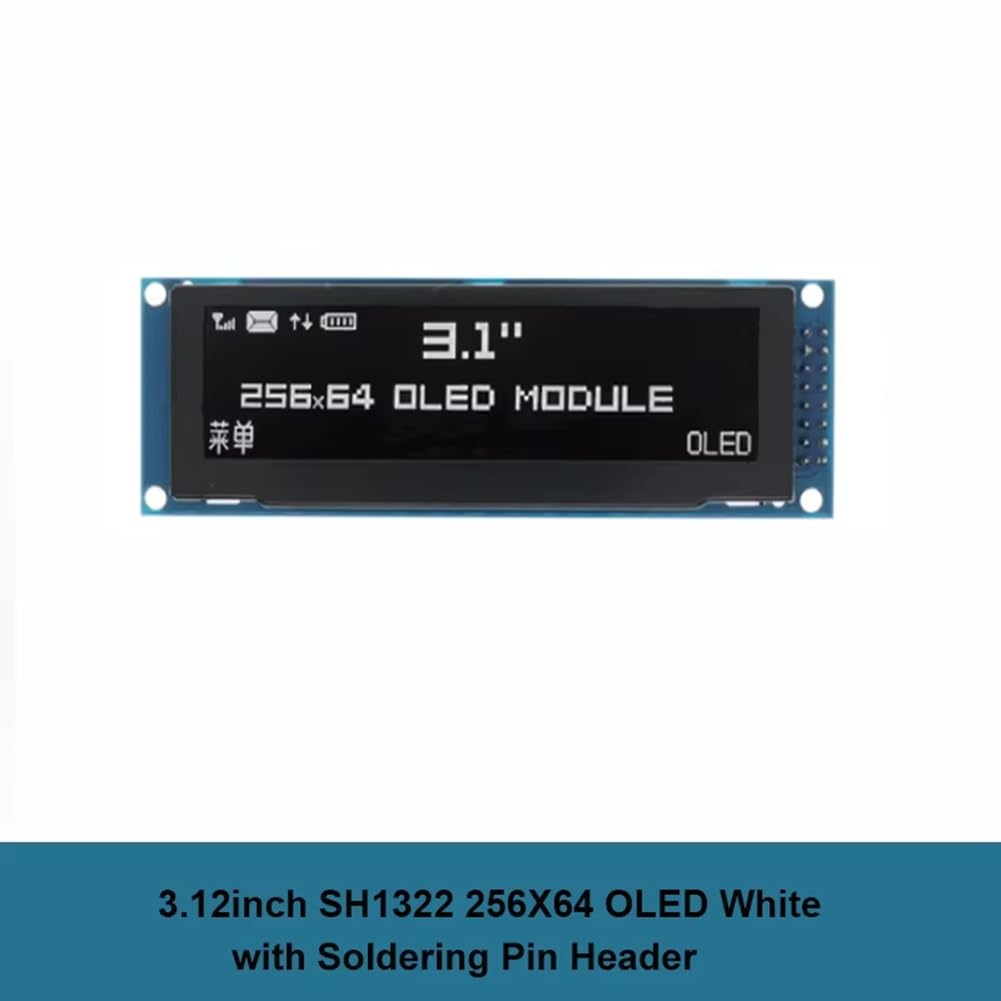 3,12 Zoll OLED Display 256x64 Mit SSD1322 – SPI/p Produktbild-Vorschau 4
