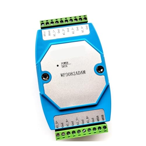 Módulo de entradas analógicas WP3082ADAM 8AI para automatización industrial 4
