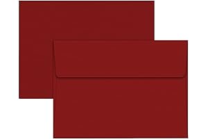 Vivacious Red 4x6 Envelopes: A Splash of Vibrance for Your Correspondences