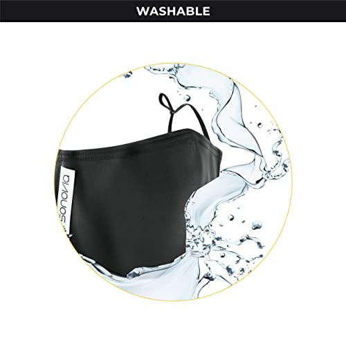 SonoMask per Donne (Elastici Auricolari, Nero)