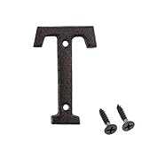 Betorcy Número de dirección de 7, letra T negra