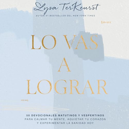 Diseño de la portada del título Lo vas a lograr