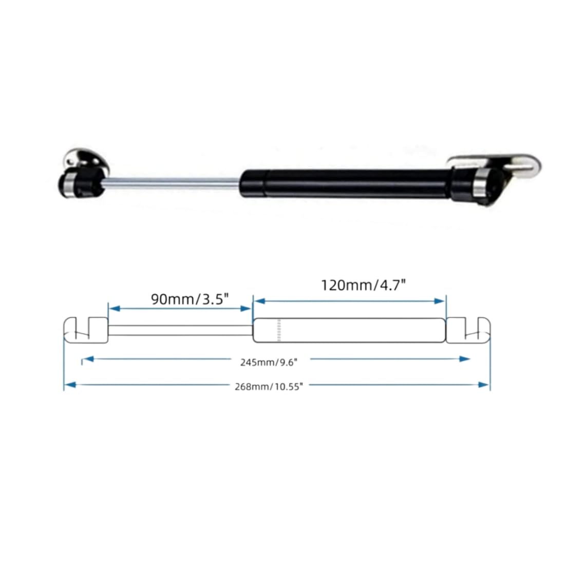 Gas Struts for Cabinets & Drawers - FREE SHIPPING -2 Gas Struts for Cabinets & Drawers - FREE SHIPPING -2