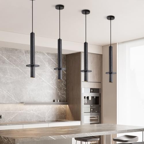 Lámpara de piedra cueva amarilla para isla de cocina y mesa de comedor elegante 3