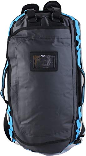 Element Equipment Trailhead Duffel Bag Shoulder Straps Waterproof Black/Blue Medium