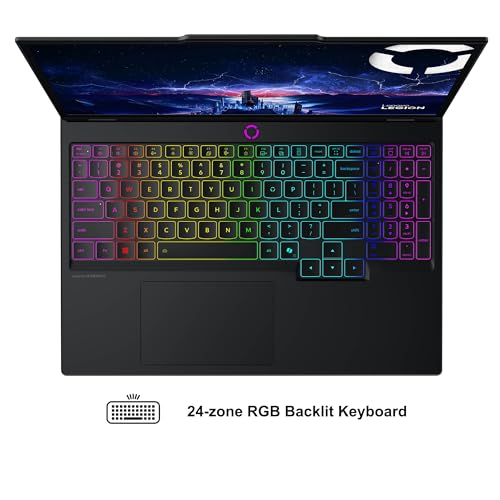 Image of Lenovo Legion 5i AI-Powered Gaming Laptop 15.1 inch WQXGA 2560x1600 OLED 165Hz Intel 24-core i9-14900HX 32GB DDR5 1TB SSD GeForce RTX 5070 (Up to 798 AI Tops) RGB Backlit Win11Pro ICP Acc