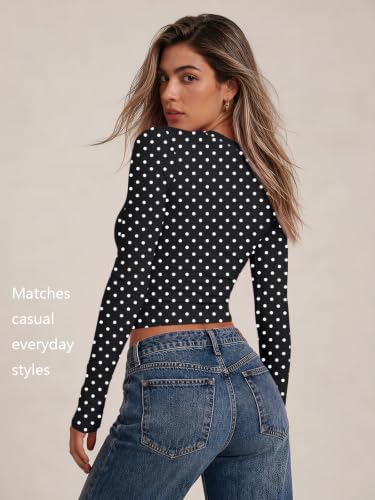 Image of Trendy Queen Womens Long Sleeve T Shirts Fall Fashion Basic Y2K Tops 2026