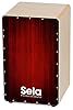 Sela SE 128 EN Varios Red Cajon Set with backpack, cajon pad, English cajon method, CD and DVD #1