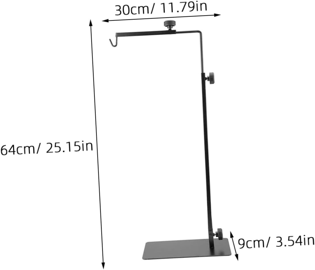 Reptile Terrarium Lamp Stand Reptile Lamp Rack for Fluorescent Ceramic Bulbs Safe for Home Pets Easy to Assemble