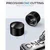 Benlari CNC Front Axle Nut Covers fit for Harley, Black Axle Nut Caps Compatible with Harley Davidson Touring Sportster Trike Dyna Softail Street Glide Road King Iron 883 Fat Boy 2002-2023