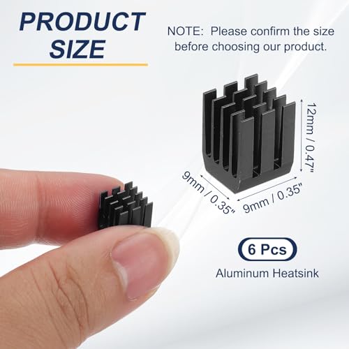 Disipador de calor de aluminio para Raspberry Pi y proyectos de robótica escolar PATIKIL 2