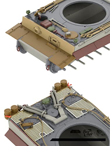 Construire Border Model Tiger I sans defaut d assemblage grappes de plastique precises - 7