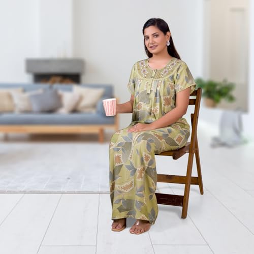 Image of Nighty| Nighty for Women Stylish| Nighty for Women| Alpine Nighty for Women| Night Gown for Women Stylish| Cotton Nighty for Women| Night Dresses for Women Cotton| Women Nighty| Alpine Fabric