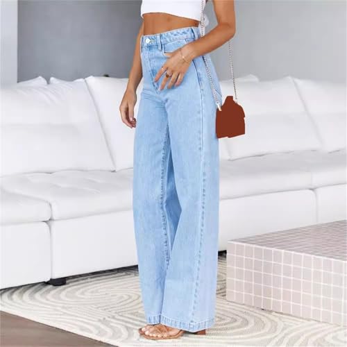 Womens Jeans Loose Boyfriend Jeans Y2K Denim Pants Jeans Pants Trousers Denim Straight Leg Jeans Baggy Casual Loose Jean4