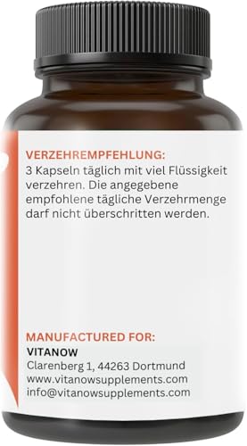 VITANOW ARTHRO Complex Plus für arthro care – 90 Kapseln – BPC-157 Hochdosiert mit MSM, Chondroitin, Glucosamin & Hyaluronsäure – Gelenkkomplex für Knorpel, Knochen & Beweglichkeit - BIO