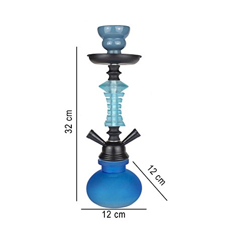 Bong im Premium-Design B8-2 Shisha Cristal Premium.27 cm. Hochwertiges Design. Ursprüngliche Wasserpfeife. Ideal für ein… – Bild 4