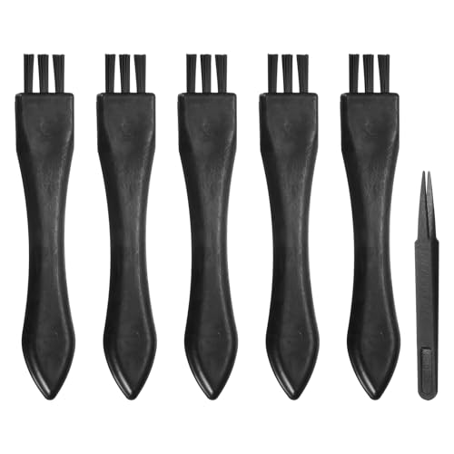 Brosses de nettoyage ESD de précision en plastique plat nylon pour matériel PCB