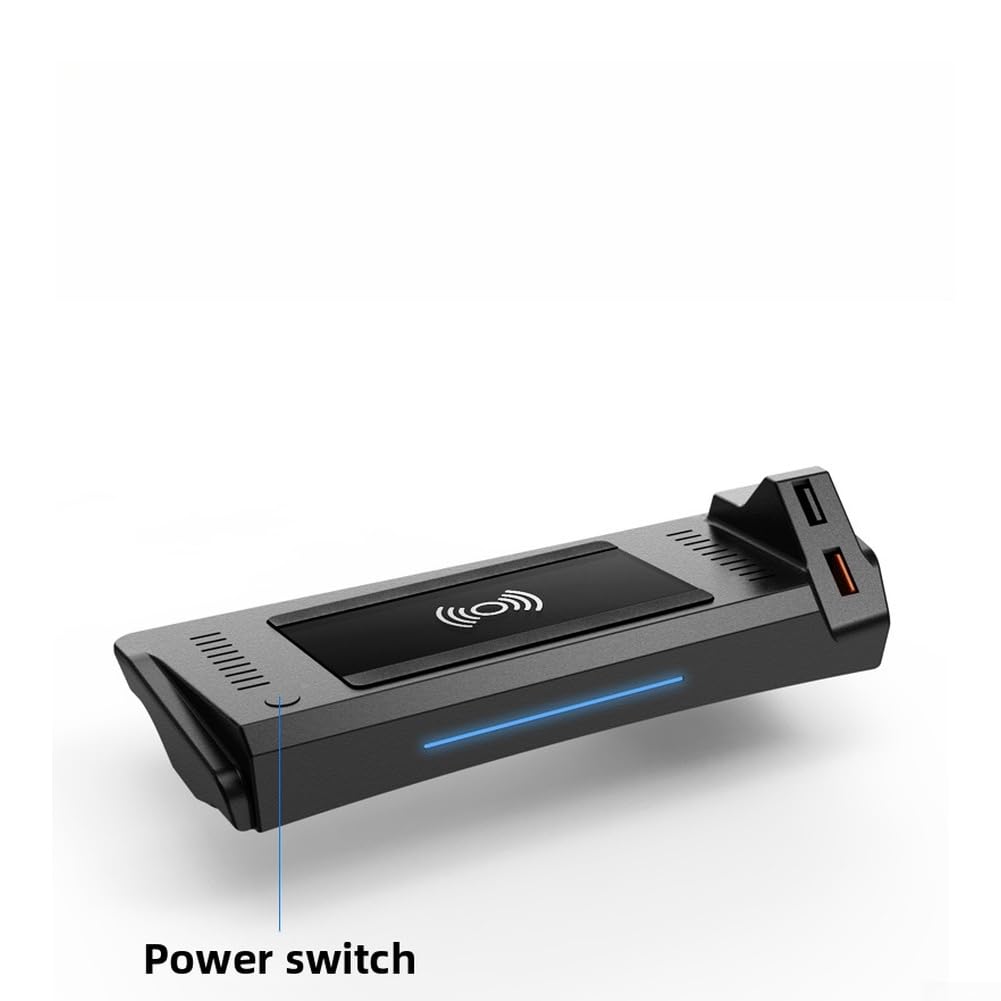 Caricatore Wireless Auto per A4 per a5 per s4 15W Ricarica Caricatore | Compatibile per a4/ per a5, ricarica 15W veloce, design compatto, installazione per facile, cavo incluso