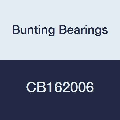 Bunting Bearings CB162006 Sleeve (Plain) Bearings, Cast Bronze C93200 (SAE 660), 1