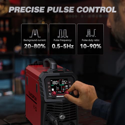 ARCCAPTAIN 250A Double Pulse MIG Welder