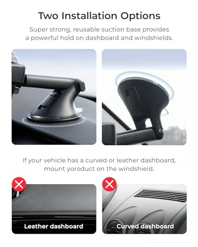 iOttie Easy One Touch Advanced Gravity Clamp Dash & Windshield Mount — view 4