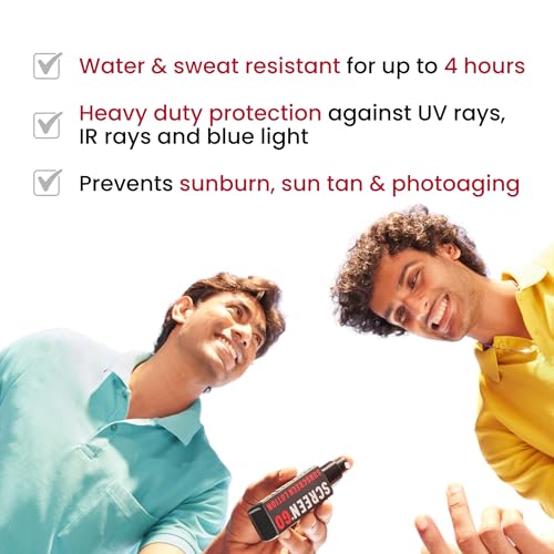 Image of CHOSEN SAFESCREEN GO Mineral Sunscreen SPF40+ PA++++ | Beard-Friendly, No White Cast, Broad Spectrum, Natural, 40ML