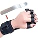 Finger Posture Corrector Anti-Spasticity Ball Splint, 2 in 1 Finger Device Training Equipment Finger Wrist Hand Orthosis with Ball Stroke Hemiplegia Rehabilitation Health Assist Grasp