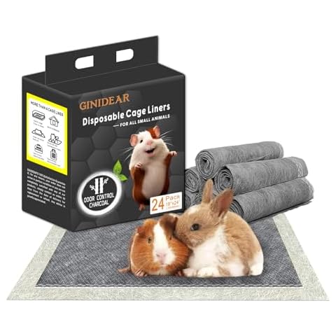 GINIDEAR Disposable Guinea Pig Cage Liners Cover