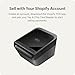 Shopify Tap & Chip Card Reader with Dock - Wireless Credit Card Reader for Retail Payments | Mobile & Countertop POS