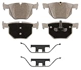 Wagner ThermoQuiet MX1170 Semi-Metallic Disc Pad Set, Rear