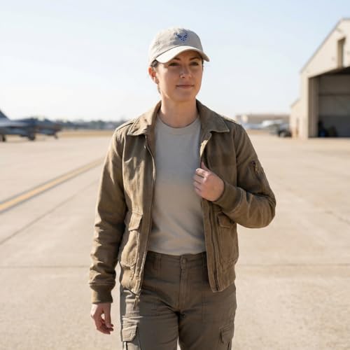 Image of Speedy Pros Soft Baseball Hat Embroidered Dad Hat Air Force Emblem Embroidery Men & Ladies Baseball Cap Cotton