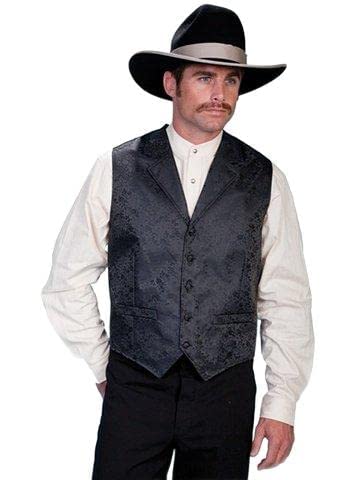 Image of Scully Men's Red Dragon Polyester Vest