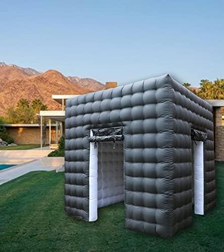 Xmaybang Inflatable Photo Booth Enclosure 2 Doors,Inflatable Tent (8.2 X