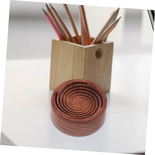 Difusor aromático eléctrico de madera para auto portátil miniatura 4
