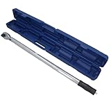 AB Tools 3/4-Zoll-Antrieb, kalibrierter Drehmomentschlüssel, 140 Nm – 980 Nm, extra lang für LKW-Anlagen