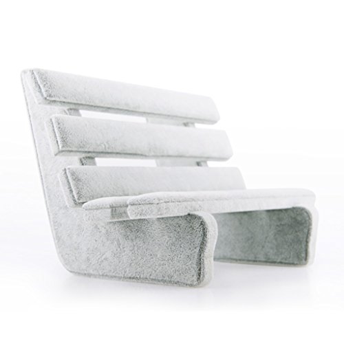 Preisvergleich Produktbild JeweR Schmuck Ausstellungsstand Bracket Tray Multifunktions Aufbewahrungsbox Flanell Sofa Bank Stuhl Form