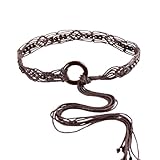 Fonction : Les boucles tressées permettent un réglage flexible de la longueur et un nœud torsadé pour un effet flatteur.