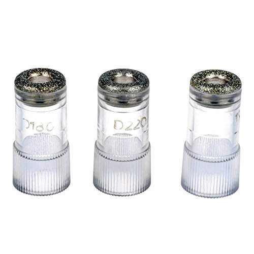 Diamond Tips Set for Portable Diamond Dermabrasion Pen Grit D150 D180 D220