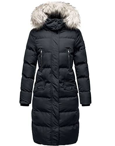 NUTEXROL Women's Winter Quilted Down Hooded Parka Jackets Thickened Warm Puffer Coat