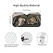 Two Dogs Driving Car Front Windshield Sun Shade,Auto Sunshade for Car Truck SUV - Blocks Uv Rays Sun Visor Protector (51