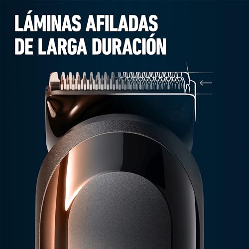 Recortadora de barba recargable King C. Gillette inalámbrica y lavable 3
