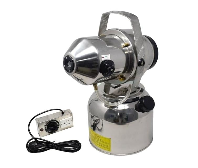 ULV Fogger Machine with Timer (SS-304) for Fumigation & Sanitization 220V, 500Hz Capacity 6 Litre Approx., Silver-image-10