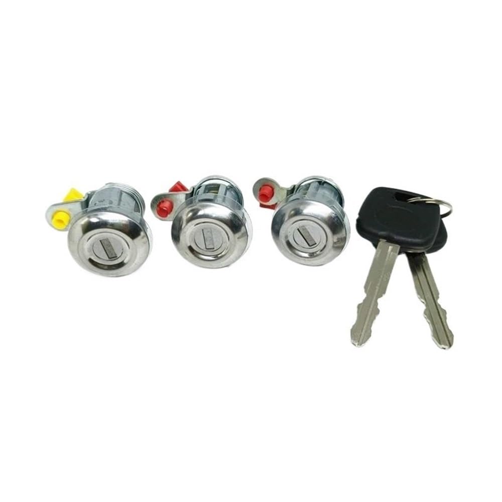 Zhjlut One Color Car Lock Cylinder Compatible With Toyota For Vios For Corolla For Avanza For Altis Limo 69005-Bz020 69005Bz020 Car Ignition Lock Cylinder(Type 2)