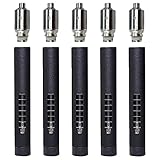 eswell 電子タバコ アトマイザー PT互換 メモリ付きアトマイザー 5本 (コイル装着済) 交換用コイル 5個付き タバコカプセル装着可 ニコチン タール 無し (ブラック)